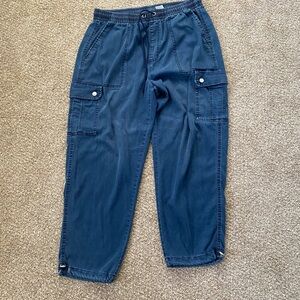 Blue Cargo Pants